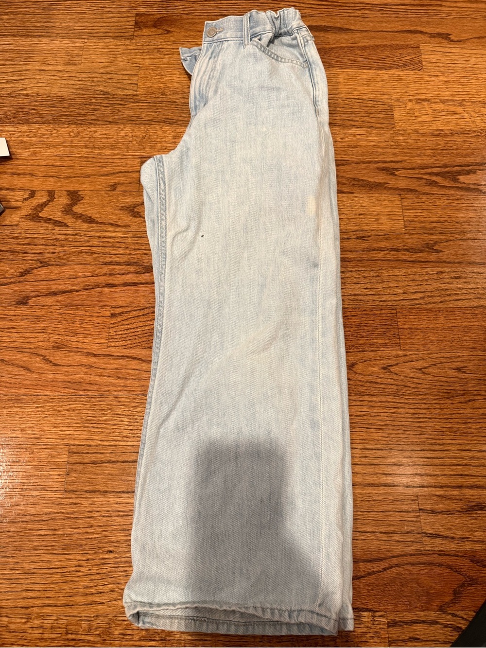 Uniqlo Light Blue Kids Straight Jeans Size 9-10